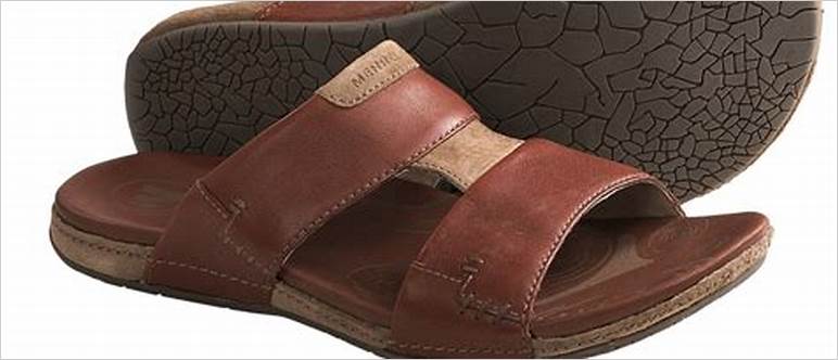 Slide sandals for men